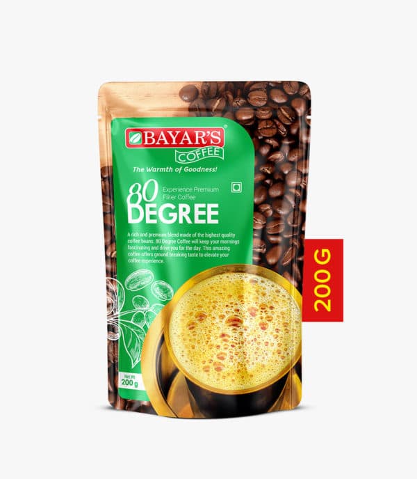 Bayar's Coffee 80 degree 200g front new Vatitude