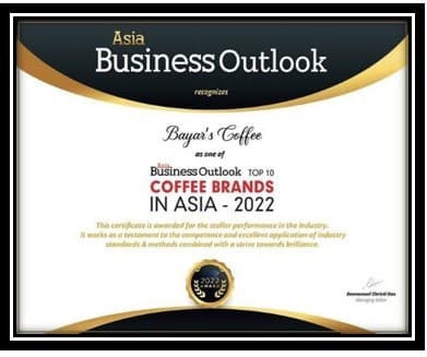 Asia Business outlook award